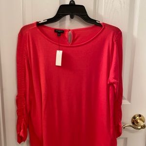 Pretty pink long sleeve t-shirt by Talbots size PM